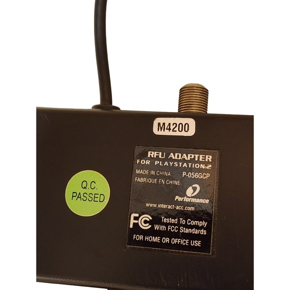 Performance RFU Adapter‎ for Playstation 2 PS2 Video Game Console Cable - Picture 5 of 5